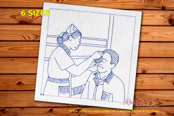 A Designer's Review of Nurse Health Checkup Embroidery