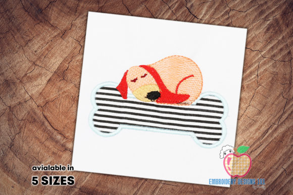 A Dog Sleeping on the Bone Applique: A Designer's Practical Review