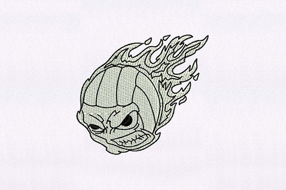 An Angry Volleyball Embroidery Design Review for Gift Crafters