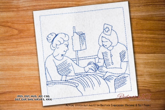An Honest Review of Nurse Examination Old Lady Redwork