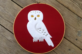 Craft Fair Success with a Snowy Owl Applique