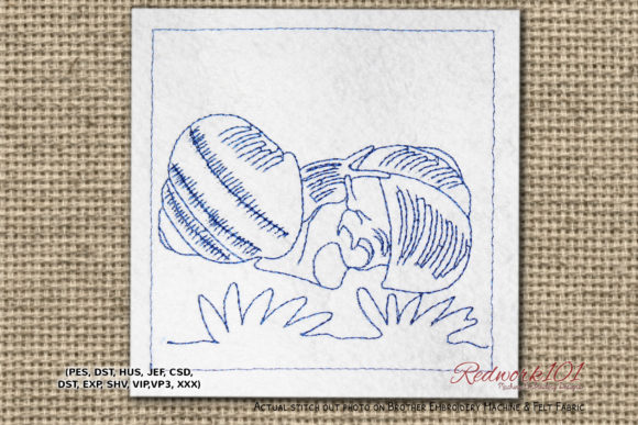 Embroidery Inspiration: A Practical Look at Land Snail Design