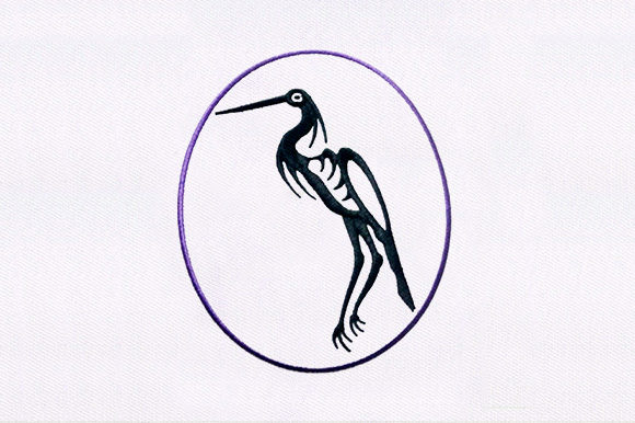 Evaluating the Heron Embroidery Design for Your Product Line
