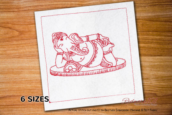Ganesh Idol: A Versatile Embroidery Design for Business