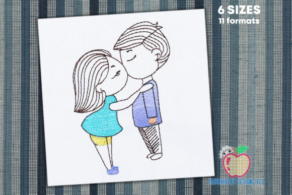 Girl Kissing Boy Sketch: A Seller's Design Evaluation