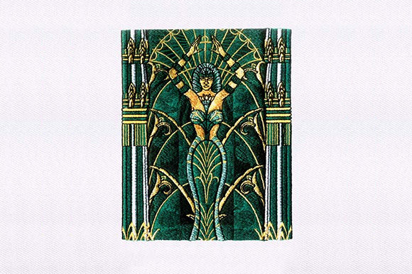 Goddess of Magic Isis Design for Seasonal Embroidery
