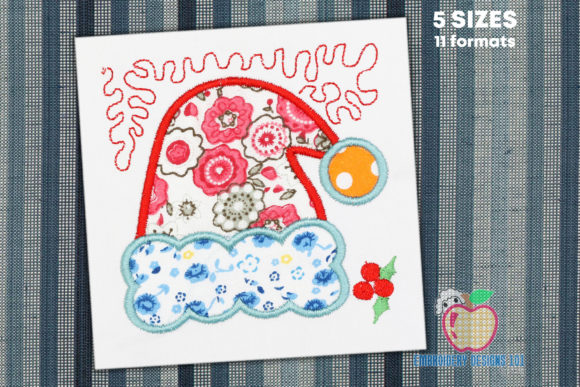 Santa Hat Applique: A Professional Embroidery Design Review