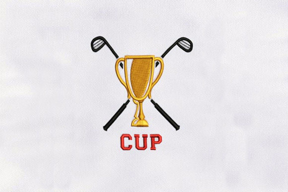 Trophy Embroidery Design: A Bold Choice for Winners and Gifts