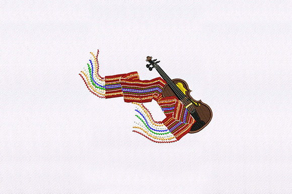 Violin & Sash Embroidery: A Boutique Sweatshirt Review